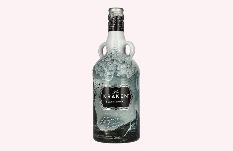 The Kraken Black Spiced The Legendary Survivor Series 40% Vol. 0,7l