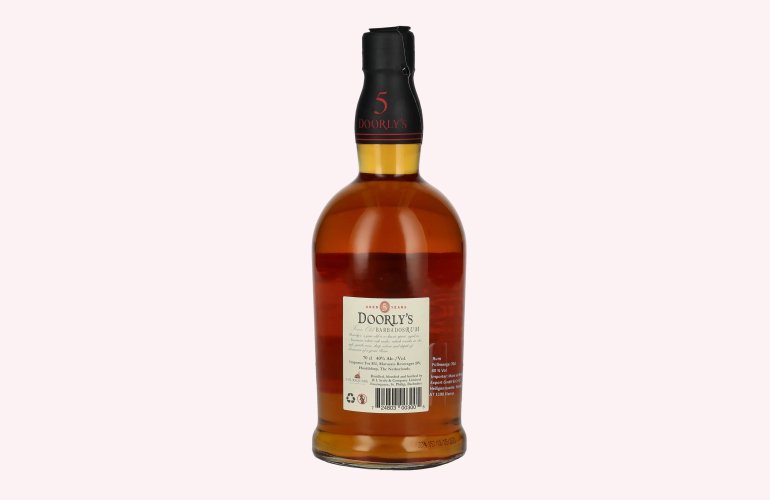 Doorly's 5 Years Old Fine Old Barbados Rum 40% Vol. 0,7l