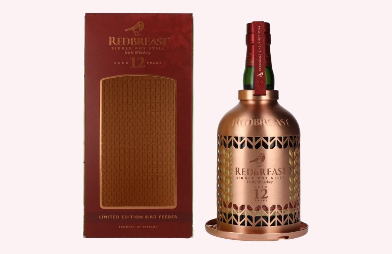 Redbreast 12 Years Old Limited Edition Bird Feeder Red Edition 2021 40% Vol. 0,7l in Giftbox