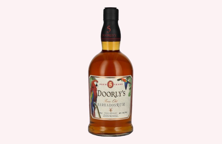 Doorly's 5 Years Old Fine Old Barbados Rum 40% Vol. 0,7l