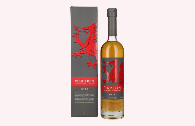 Penderyn MYTH Single Malt Welsh Whisky 41% Vol. 0,7l in Geschenkbox