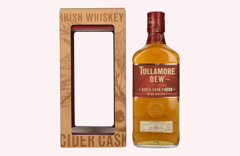 Tullamore D.E.W. Irish Whiskey CIDER CASK Finished 40% Vol. 0,5l in Geschenkbox