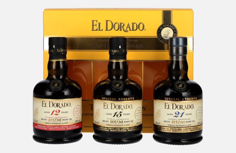 El Dorado The Collection Set 42% Vol. 3x0,35l in Giftbox