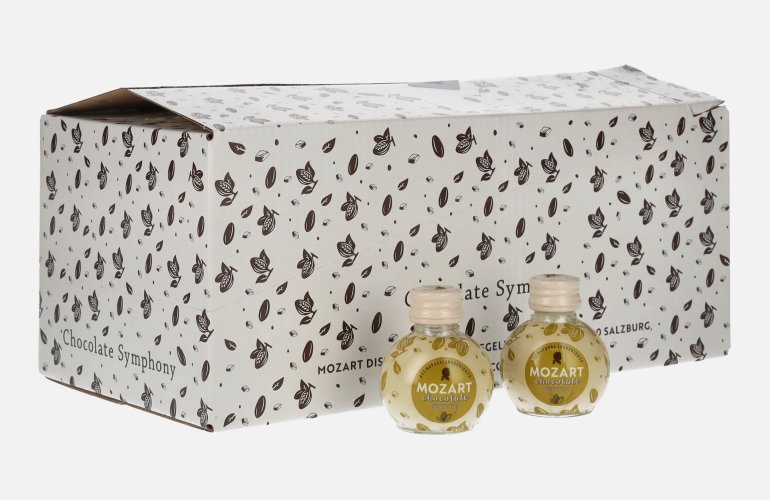 Mozart Chocolate White Sahnelikör 15% Vol. 36x0,02l