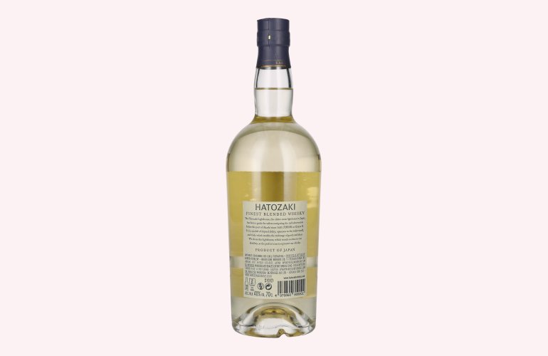 Hatozaki Finest Japanese Blended Whisky 40% Vol. 0,7l