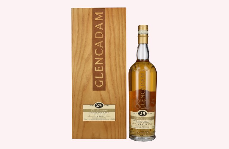 Glencadam 25 Years Old The Remarkable Batch 5 46% Vol. 0,7l in Holzkiste
