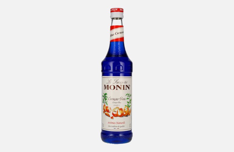 Le Sirop de Monin CURACAO BLAU 0,7l