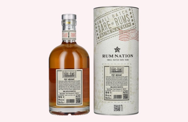 Rum Nation Rare Rums PORT MOURANT 2010/2022 59% Vol. 0,7l in Geschenkbox