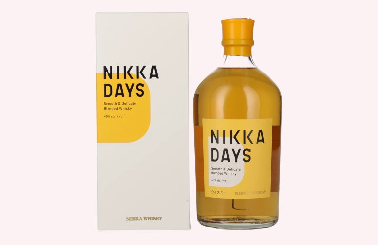 Nikka DAYS Smooth & Delicate Blended Whisky 40% Vol. 0,7l in Giftbox