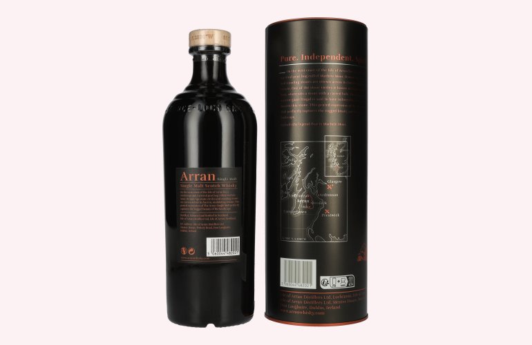 Arran MACHRIE MOOR Peated Lochranza Malt 46% Vol. 0,7l in Tinbox