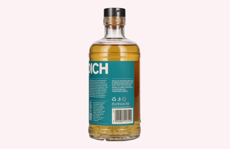 Bruichladdich ISLAY BARLEY 8 Years Old 2014 50% Vol. 0,7l