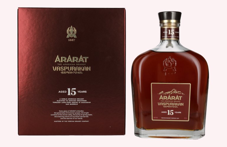 Ararat Vaspurakan 15 Years Old 40% Vol. 0,7l in Giftbox