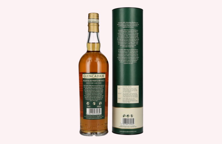 Glencadam 15 Years Old White Port Cask Finish Limited Edition 2006 46% Vol. 0,7l in Giftbox