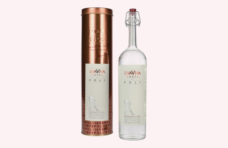 Poli UVAVIVA Rossa 40% Vol. 0,7l in Tinbox