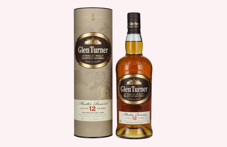 Glen Turner 12 Years Old Master Legend Single Malt Scotch Whisky 40% Vol. 0,7l in Geschenkbox