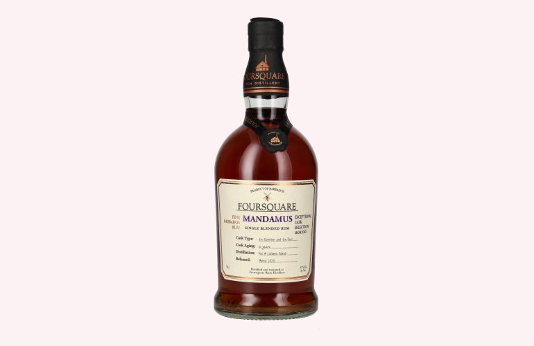 Foursquare 16 Years Old MANDAMUS Single Blended Rum 57% Vol. 0,7l