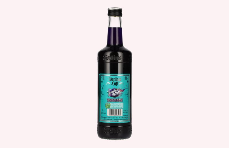 Berliner Luft BLUEBERRY NIGHT Der Frische Pfefferminzlikör 18% Vol. 0,7l