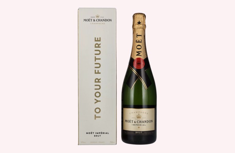 Moët & Chandon Champagne IMPÉRIAL Brut Milestones 12% Vol. 0,75l in Geschenkbox