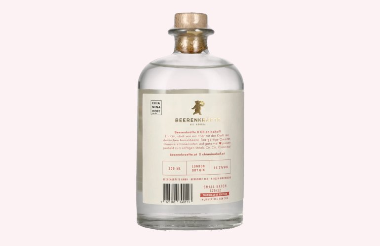 Beerenkräfte Gin Chianinahof Edition 44,2% Vol. 0,5l