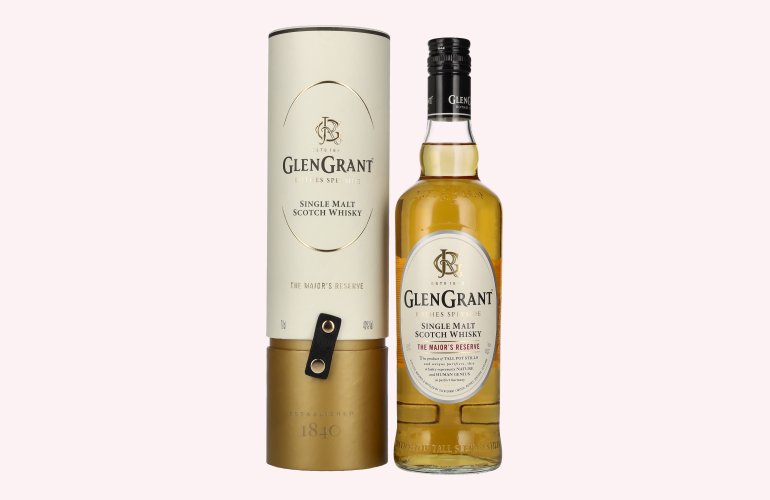 Glen Grant THE MAJOR'S RESERVE Single Malt Scotch Whisky 40% Vol. 0,7l in Geschenkbox