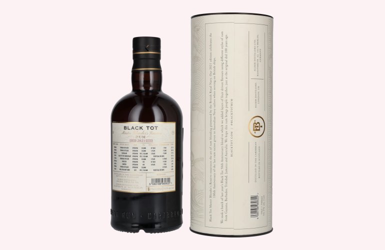 Black Tot Master Blender's Reserve Rum Limited Edition 2021 54,5% Vol. 0,7l in Geschenkbox