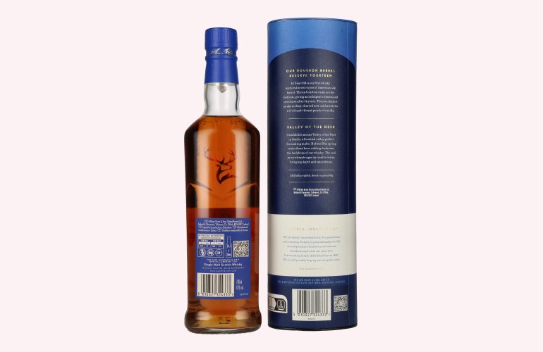 Glenfiddich 14 Years Old OUR BOURBON BARREL RESERVE 43% Vol. 0,7l in Geschenkbox