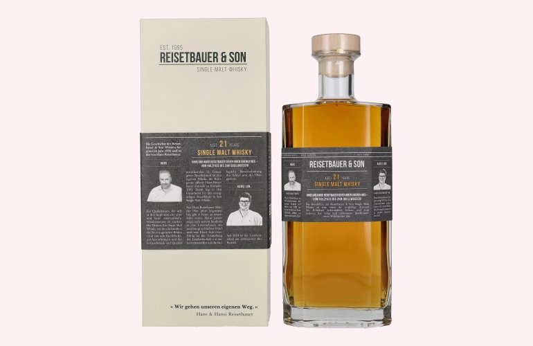 Reisetbauer & Son 21 Years Old Single Malt Whisky 48% Vol. 0,7l in Giftbox