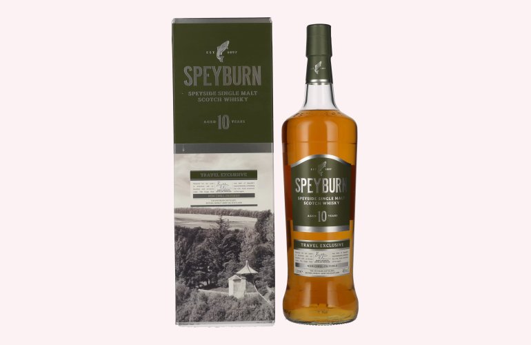 Speyburn 10 Years Old Speyside Single Malt Scotch Whisky 46% Vol. 1l in Giftbox