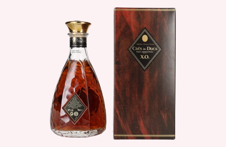 Clés des Ducs Vieil Armagnac X.O. 40% Vol. 0,7l in geschenkverpakking