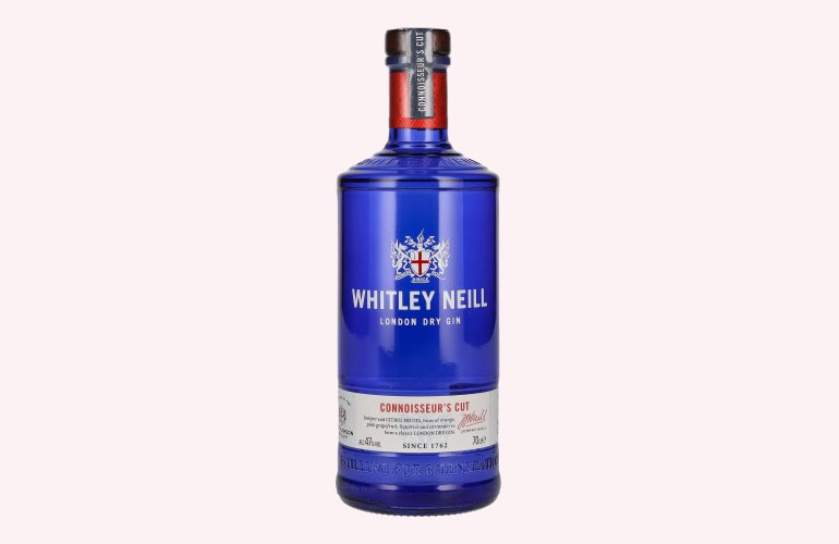 Whitley Neill CONNOISSEUR'S CUT London Dry Gin 47% Vol. 0,7l