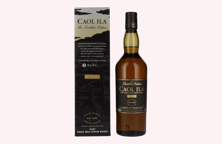 Caol Ila The Distillers Edition Double Matured 2021 43% Vol. 0,7l in Giftbox