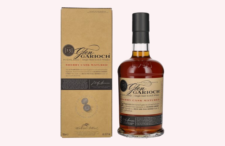 Glen Garioch 15 Years Old SHERRY CASK MATURED 53,7% Vol. 0,7l in Geschenkbox