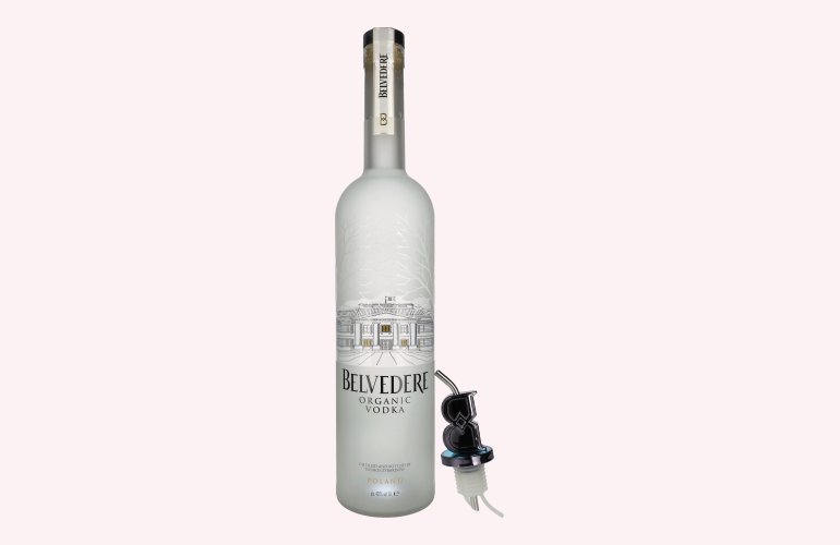 Belvedere Vodka 40% Vol. 6l met Uitloop + LED