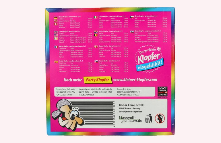 Kleiner Klopfer Lady Mix 15,6% Vol. 25x0,02l