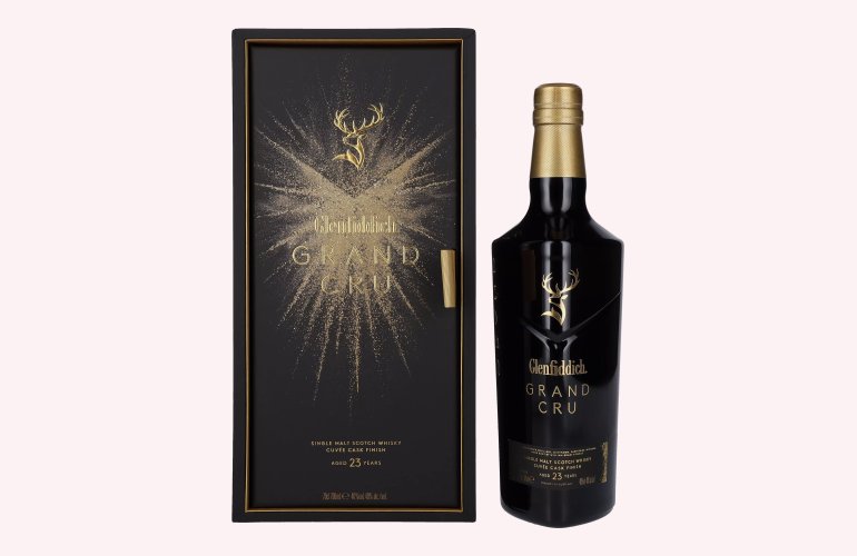 Glenfiddich 23 Years Old GRAND CRU Single Malt Scotch Whisky 40% Vol. 0,7l in Geschenkbox