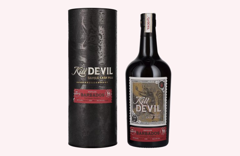 Kill Devil Barbados 14 Years Old Single Cask Rum 63,1% Vol. 0,7l in Geschenkbox