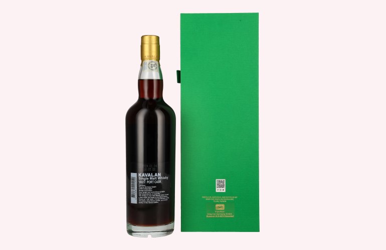 Kavalan SOLIST Single Malt Whisky Port Cask 59,4% Vol. 0,7l in Giftbox