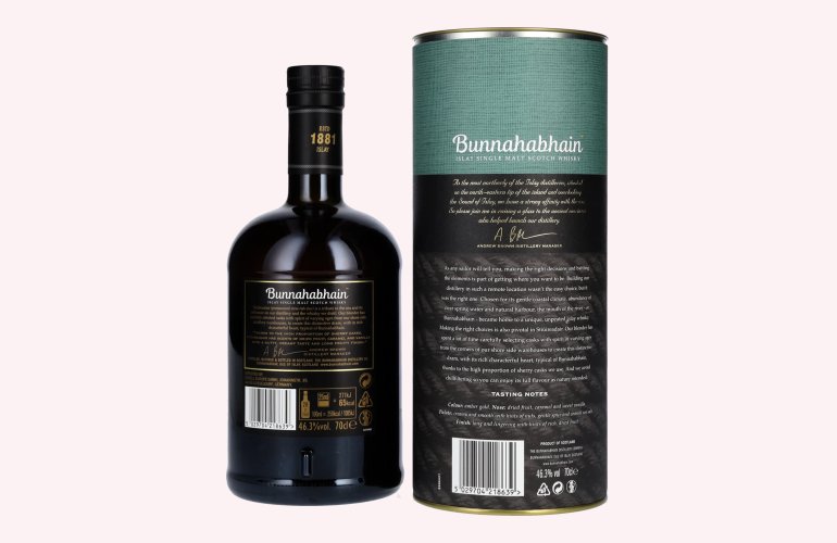 Bunnahabhain STIÙIREADAIR Islay Single Malt Scotch Whisky 46,3% Vol. 0,7l in Geschenkbox