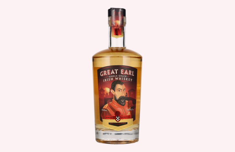 Kinsale GREAT EARL Single Grain Irish Whiskey 40% Vol. 0,7l