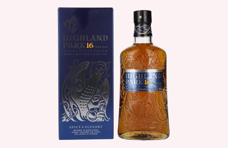 Highland Park 16 Years Old WINGS OF THE EAGLE 44,5% Vol. 0,7l in Geschenkbox