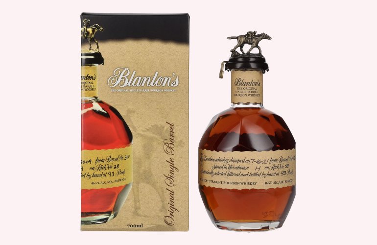 Blanton's The Original Single Barrel Bourbon Whiskey 46,5% Vol. 0,7l in Giftbox