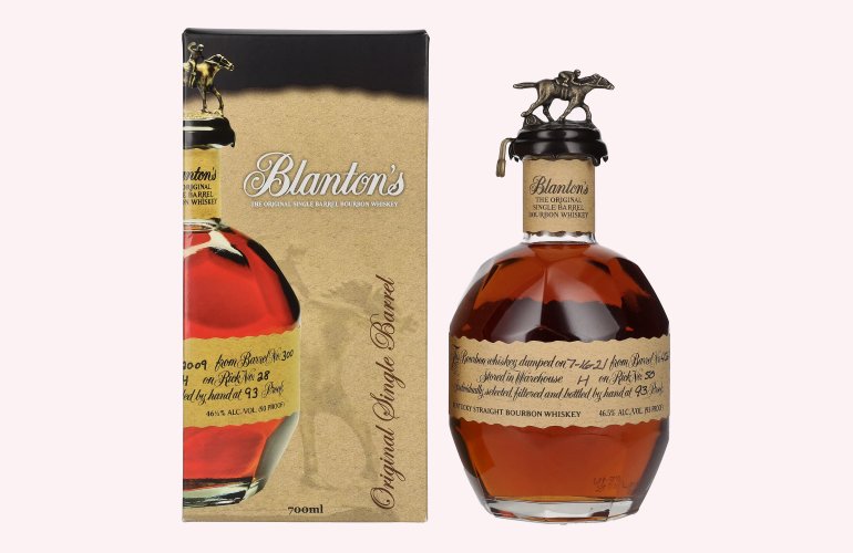 Blanton's The Original Single Barrel Bourbon Whiskey 46,5% Vol. 0,7l in Geschenkbox