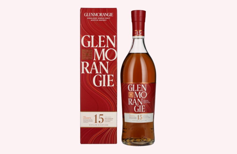 Glenmorangie THE LASANTA 15 Years Old Highland Single Malt 43% Vol. 0,7l in Giftbox