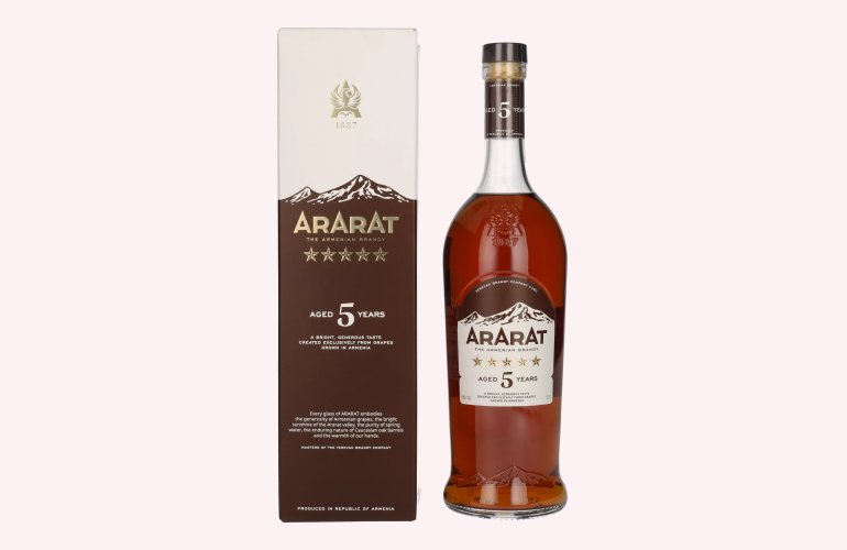 Ararat 5 Years Old 40% Vol. 0,7l in Geschenkbox