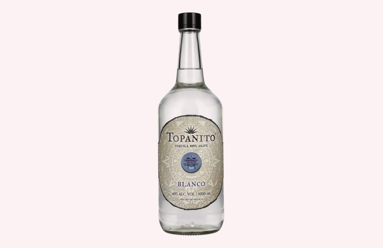Topanito Blanco Tequila 100% Agave 40% Vol. 1l