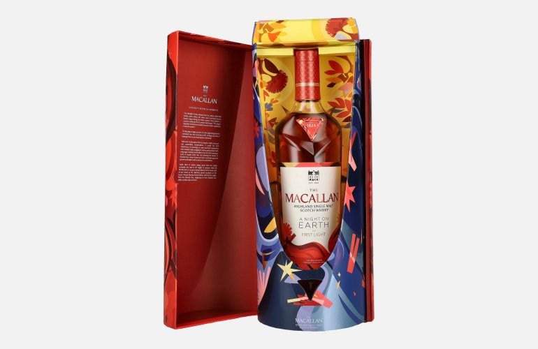 The Macallan A NIGHT ON EARTH THE FIRST LIGHT 43% Vol. 0,7l in Geschenkbox