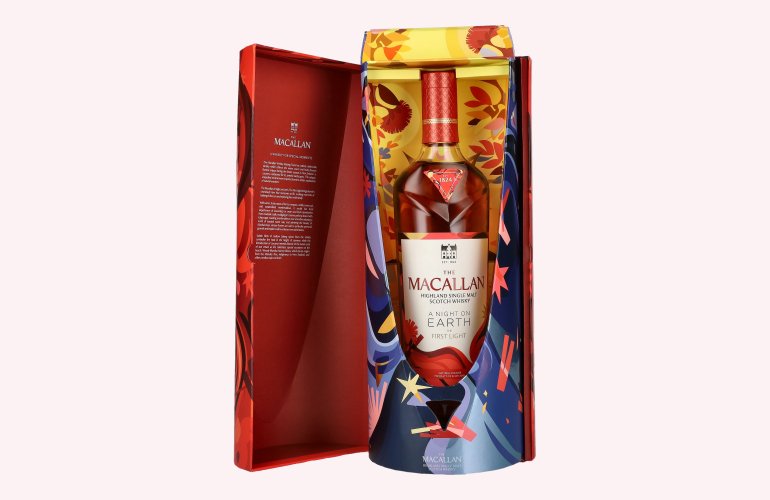 The Macallan A NIGHT ON EARTH THE FIRST LIGHT 43% Vol. 0,7l in geschenkverpakking