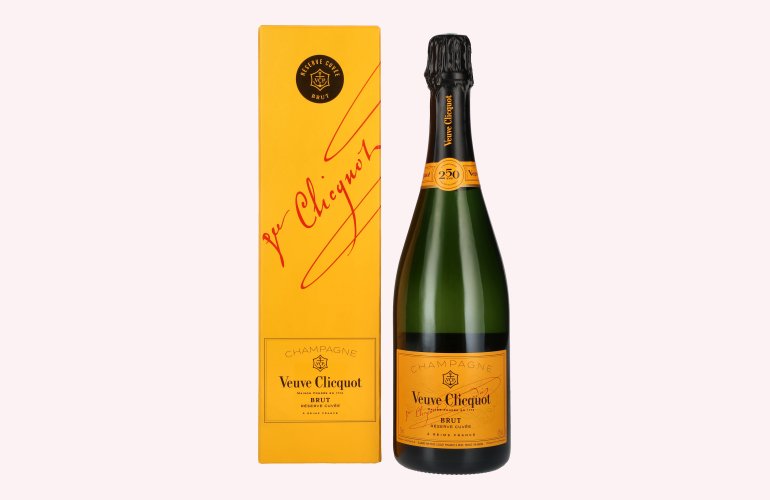 Veuve Clicquot Champagne Brut Réserve Cuvée 12% Vol. 0,75l in Giftbox