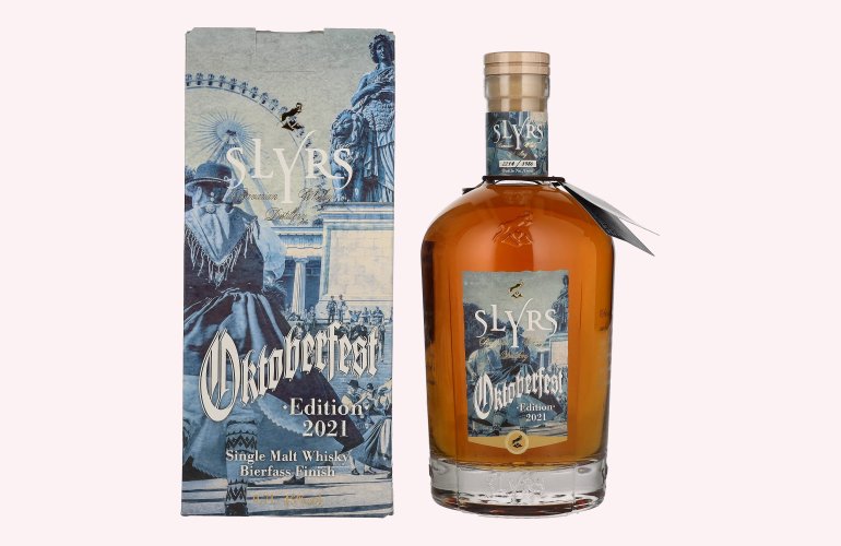 Slyrs Single Malt Whisky Oktoberfest Edition 45% Vol. 0,7l in Giftbox
