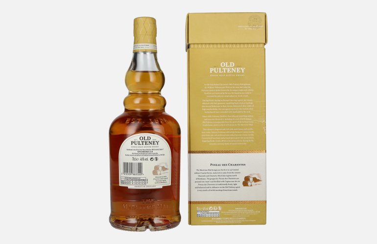 Old Pulteney Coastal Series PINEAU DES CHARENTES 46% Vol. 0,7l in geschenkverpakking